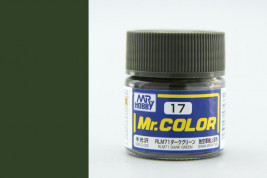 Color Mr. Color akrilfesték 017 – RLM71 Sötétzöld (10ml)