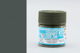 Hobby Color akrilfesték 073. sz. – Sötétzöld (10 ml)