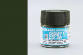 Hobby Color akrilfesték No. 330 – Sötétzöld BS381C/641 (10 ml)