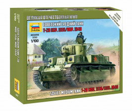 1:100 T-28 szovjet tank