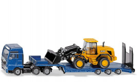1:87 MAN mélyrakodóval és JCB homlokrakodóval