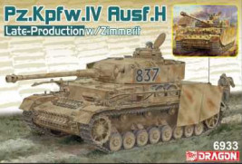 1:35 Pz.Kpfw.IV Ausf.H w/Zimmerit (késői gyártás)
