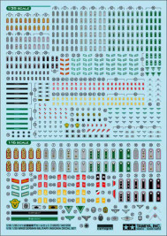 Német II. világháborús jelvények 1:16 és 1:35