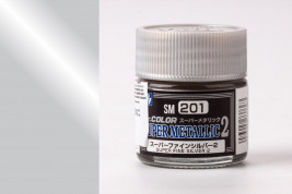 Color Mr. Color Super Metallic Colors II no. 201 – Super Fine Silver II (10ml)
