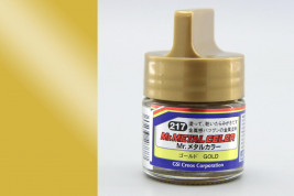 Mr. Metal Color akrilfesték No. 217 – Arany (10 ml)