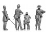 1:35 Amerikai polgárháborús konföderációs gyalogság (4 figura)