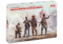 1:35 Amerikai polgárháborús konföderációs gyalogság (4 figura)