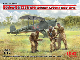 1:32 Bu 131D német kadétokkal 1939-45
