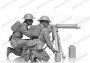 1:35 Brit Vickers MG legénység II. világháború