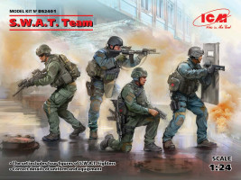 1:24 S.W.A.T. Team Diorama Set