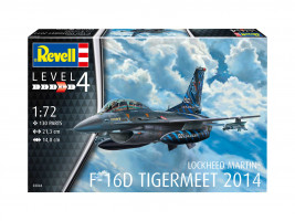 1:72 Lockheed Martin F-16D, Tigermeet 2014 (Makettkészlet)