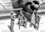 1:32 Fiat CR.42 Falco olasz pilótákkal