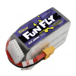 TATTU FunFly LiPo sorozat – 6S 1550mAh 22.2V 6S1P XT60 (100C)