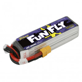 TATTU FunFly LiPo sorozat – 4S 1800mAh 14.8V 4S1P XT60 (100C)