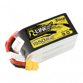 GENS ACE LIPO TATTU R-Line FPV sorozat - 6S 1550mAh 22.2V 6S1P (120C) 3.0 verzió