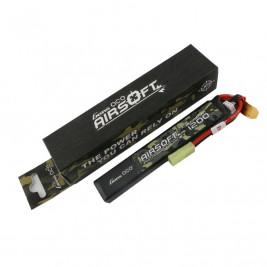 Airsoft Gens Ace LiPo - 2S 1200mAh 7.4V 2S1P (25C) Mini Tamiya csatlakozó