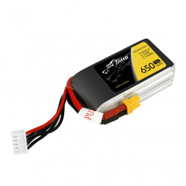 GENS ACE LIPO TATTU FPV sorozat - 4S 650mAh 14.8V 4S1P (75C) XT30 csatlakozó