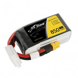 GENS ACE LiPo TATTU FPV sorozat - 3S 850mAh 11.1V 3S1P (75C) XT30 csatlakozó