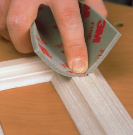 Brusná houba 3M Super Fine, formát 115x140 mm