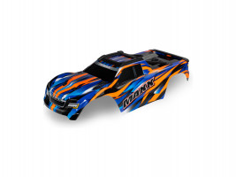 1:8 Traxxas Maxx: Narancssárga karosszéria (tengelytáv 352 mm)