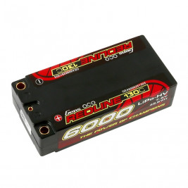 Gens ACE Redline sorozatú LiPo-HV - 2S 6000mAh 7.6V 2S2P keménytokos (130C)