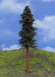 Mintafa – fenyő törzzsel, magassága 15–17 cm