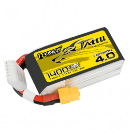 GENS ACE LIPO TATTU R-Line FPV sorozat - 4S 1400mAh 14.8V 4S1P (130C) 4.0 verzió