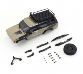 Mini-Z 4x4: Toyota 4Runner karosszéria (homok sárga)
