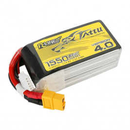 GENS ACE LIPO TATTU R-Line FPV sorozat - 4S 1550mAh 14.8V 4S1P (130C) 4.0 verzió