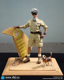 1:6 German Luftwaffe Flying Ace “Star of Africa” – Hans-Joachim Marseille Diorama