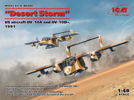 1:48 Észak-amerikai Rockwell OV-10A és OV-10D+ Bronco, Desert Storm 1991