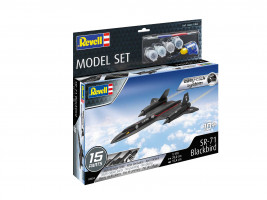 1:110 Lockheed SR-71 Blackbird (Easy-Click rendszer, modellkészlet)