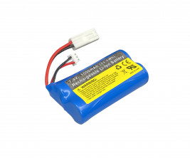 Gyorshajó: Li-Ion akkumulátor 7.4V 1500mAh, Mini Tamiya csatlakozó