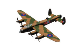 Corgi bemutató Avro Lancasterben