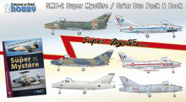 1:72 SMB-2 Super Mystere (Duócsomag és könyv)