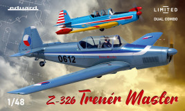 1:48 Zlín Z-326 Master Trainer (Kettős kombó, Limitált Kiadás)
