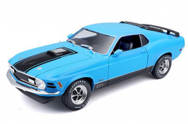 1:18 Ford Mustang Mach I, 1970 (kék)