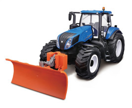 1:16-os távirányítású traktor New Holland T8.435 ekevassal