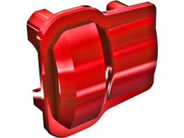 1:18 Traxxas TRX-4M: Piros eloxált alumínium végfék burkolat (2)