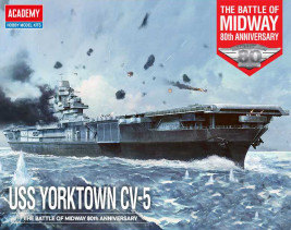 1:700 USS Yorktown (CV-5) "Midwayi csata"