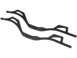 1:10 Axial SCX10 PRO: Alváz oldalpanelek, alumínium