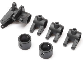 1:10 Axial SCX10 PRO: Tengelycső-rögzítő készlet, burkolat