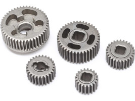 1:10 Axial SCX10 PRO: Fém fogaskerekek