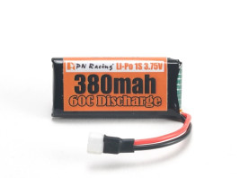 PN Racing LiPo 1S 3.75V 380mAh (60C) akkumulátor