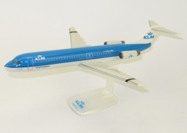 1:100 Fokker F100 KLM cityhopper "2010s" színek (Snap-Fit)