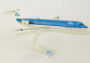 1:100 Fokker F100 KLM cityhopper "2010s" színek (Snap-Fit)