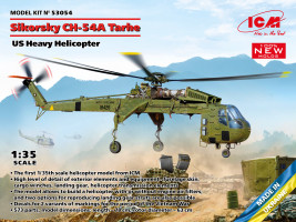 1:35 Sikorsky CH-54A Tarhe amerikai nehézhelikopter