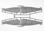 1:48 Junkers Ju 88 A-4 német szárazföldi személyzettel és torpedószállító utánfutóval