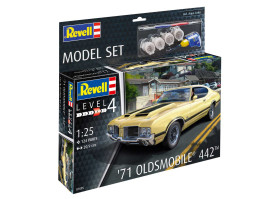 1:25 71 Oldsmobile 442 Coupe (Makettkészlet)