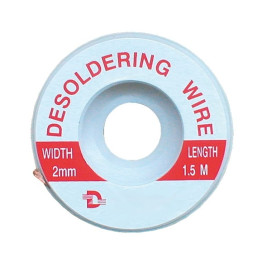 Licna pro odsávání cínové pájky 2mm, délka 1,5 m